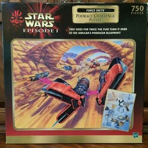 Star Wars Podrace Challenge Dual-Sided Puzzle